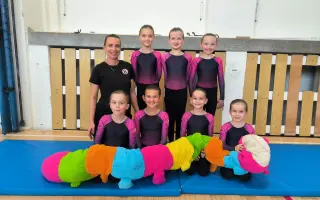 Gymnastky z Konice potřebují bezpečnou dopadovou žíněnku