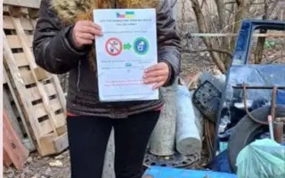 Humanitární sbírka pro mrznoucí Ukrajinu