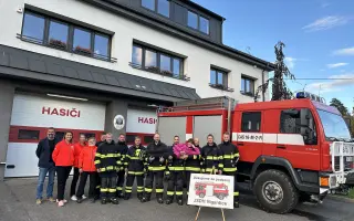 Vybavení CAS pro JSDH Vigantice