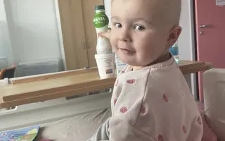 Zatímco jiné děti rozbalovaly dárky, Emmička podstoupila svou první chemoterapii