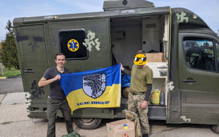 Obvazy pro ukrajinské polní mediky / Bandages for ukrainian combat medics