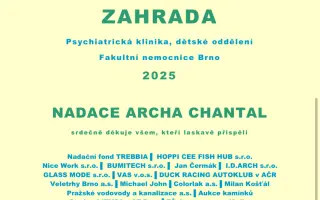 Nadace Archa Chantal pro děti ve FN Brno, Psychiatrická Klinika