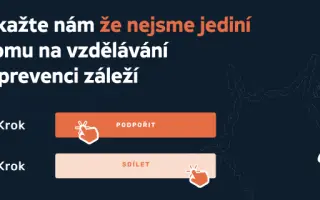 Strach nechrání. Znalost ano. Podpořte rozvoj Czeched Substance!