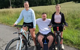 Pomozte mi získat handbike a vrátit se na společné cesty s rodinou