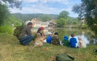 Zázemí pro lesní klub v Třebýcině u Měčína