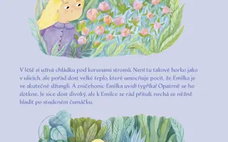 Podpořte vydání dětské knihy Emilka a botanická zahrada