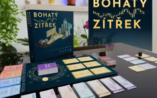 Desková hra Bohatý Zítřek: Naučte své děti rozumět penězům dřív, než bude pozdě.