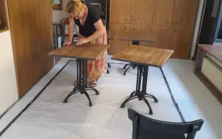 Podlaha pro kavárnu AdAstra