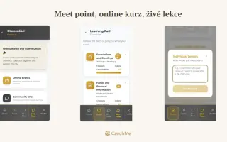 CzechMe - Rozjeďte s námi aplikaci pro výuku českého jazyka pro cizince