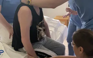 Pomozme tatínkovi zpět na nohy