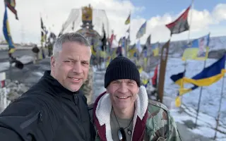 Dvojnásobná pomoc - Pickup pro Ukrajinu/ Double Support – a Pickup for Ukraine