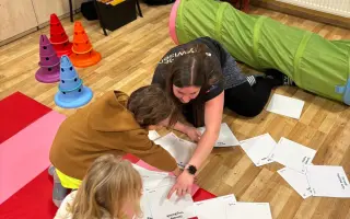 Nové pěnové bloky do naší učebny - bezpečný pohyb pro děti