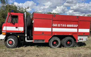 Podpora pro vojenské hasiče z Izjumu