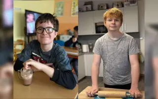 Kousek moře pro Matýska a Domču