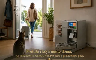 Podpořte vývoj chytrého kapsičkomatu PawFeed-001