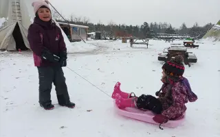 Z týpí do zateplené jurty. Pomozte Lesokruhu postavit teplý přístav!