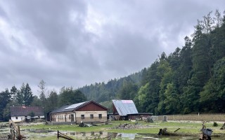 Sbírka pro rodinu Vávrů, kterou zasáhly ničivé povodně - Nové Heřminovy