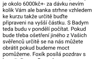 POMOC PRO FOXÍČKA, ASPENA A TAFFY-JACKA