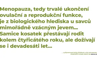 Podpořte knihu Křehkost a síla menopauzy