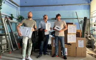 Humanitární sbírka pro mrznoucí Ukrajinu