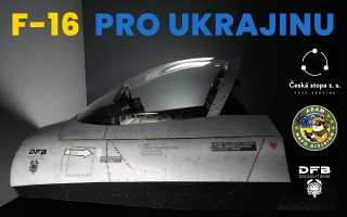 Letecký simulátor F-16 pro Ukrajinu / F-16 flight simulator for Ukraine