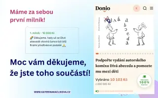 Podpořte vydání autorského komixu Divá abeceda a pomozte mu mezi děti