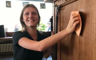Podlaha pro kavárnu AdAstra