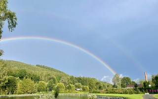 Obnova sauny a areálu kempu ve Vrbně pod Pradědem