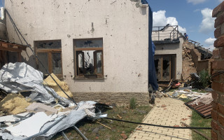 Oprava penzionu a rodinného domu po zasažení tornádem – pomoc pro Filipa Stöhra