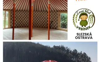 Nové srdce Vrbínku: Postavme dětem oranžovou jurtu Vrběnku!