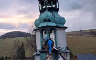 Záchrana nejstaršího kostela Broumovska- kostela Nejsvětější Trojice ve Zdoňově