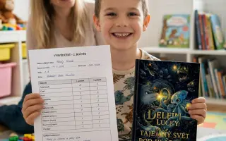 Podpořili jste vydání knížky o delfínovi Luckym