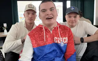 Hokejové srdce pro Petra