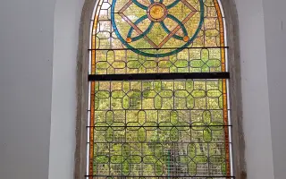 Obnova vitrážovny Okrouhlá