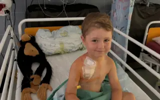 Oliverek (5) znovu bojuje s rakovinou