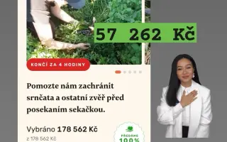 Pomozte nám zachránit srnčata a ostatní zvěř před posekaním sekačkou.