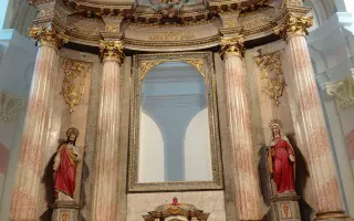 Záchrana oltářního obrazu kostela v Novém Malíně