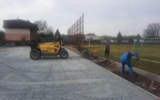 SK Ďáblice - výstavba tréninkového hřiště s umělým povrchem