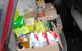 Humanitární pomoc na frontovou linii