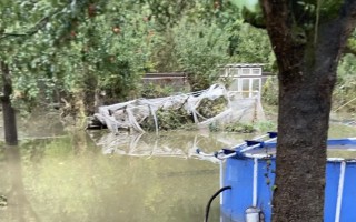 Sbírka na obnovu bydlení pro mladý pár se 2 vlkouši, kterým povodeň vzala vše