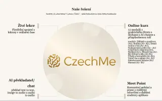 CzechMe - Rozjeďte s námi aplikaci pro výuku českého jazyka pro cizince