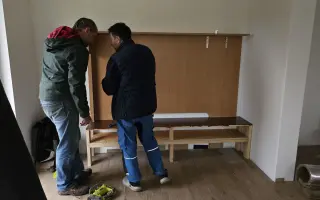 Zázemí pro lesní klub v Třebýcině u Měčína