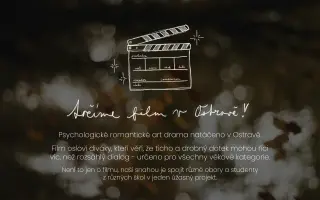 „Než se mě dotkneš“ - Pomůžete nám přetvořit sen ve film, který osloví srdce?