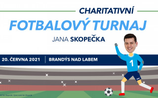 Charitativní fotbalový turnaj Jana Skopečka v Brandýse