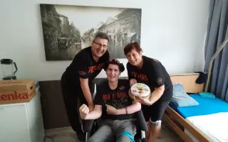 Pomozme Ondřejovi s rehabilitacemi po úrazu