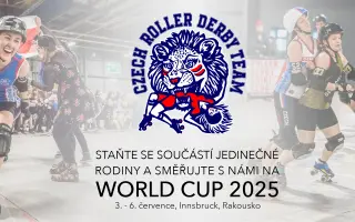 Český tým na mistrovství světa v roller derby