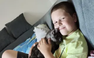 Pomozte zachránit kočičku Kuličku, pro Daníka (9) s Aspergerem je to celý svět