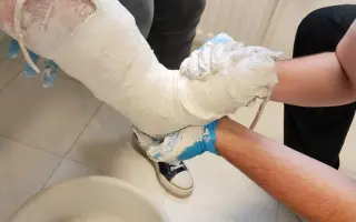 Každý krok se počítá - postavíme  Matyho na vlastní nohy