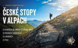 Podpořte vydání knihy České stopy v Alpách