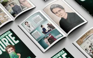 Marie Curie ožívá v grafickém románu, podpořte její české vydání!